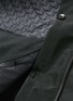 Detail View - Click To Enlarge - ARMANI COLLEZIONI - Tech microfibre coat