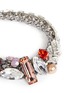 Detail View - Click To Enlarge - MOUNSER - 'Page' rhinestone pavé rainbow gem bracelet