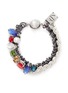 Main View - Click To Enlarge - MOUNSER - 'Page' rhinestone pavé rainbow gem bracelet