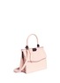 Front View - Click To Enlarge - RODO - Small calf leather frame satchel