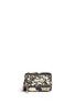 Main View - Click To Enlarge - GIVENCHY - 'Pandora' baby's breath floral print leather wristlet pouch