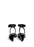 Back View - Click To Enlarge - ALEXANDER WANG - 'Ilva' padded strap leather sandals