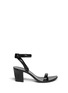 Main View - Click To Enlarge - ALEXANDER WANG - 'Ilva' padded strap leather sandals