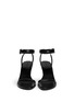 Figure View - Click To Enlarge - ALEXANDER WANG - 'Ilva' padded strap leather sandals