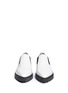 Figure View - Click To Enlarge - ALEXANDER WANG - 'Catherine' leather slip-ons