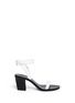 Main View - Click To Enlarge - ALEXANDER WANG - 'Ilva' ankle strap leather sandals