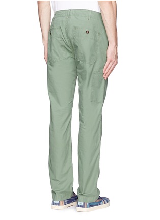 Back View - Click To Enlarge - ALEX MILL - Cotton ripstop dock pants