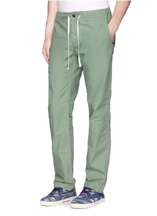 Front View - Click To Enlarge - ALEX MILL - Cotton ripstop dock pants