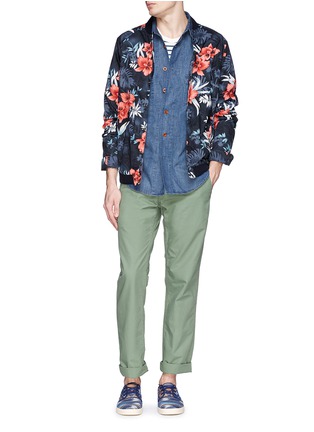Figure View - Click To Enlarge - ALEX MILL - Cotton ripstop dock pants