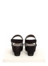 Back View - Click To Enlarge - PEDRO GARCÍA - 'Francine' crystal-detailed suede wedges