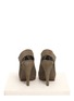 Back View - Click To Enlarge - PEDRO GARCÍA - Perforated suede sandals