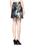Back View - Click To Enlarge - WHISTLES - Camo jacquard skirt