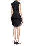 Back View - Click To Enlarge - ALEXANDER WANG - Double front sleeveless shirt dress