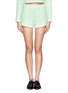 Main View - Click To Enlarge - T BY ALEXANDER WANG - Grid jacquard bonded neoprene shorts