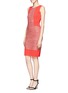 Figure View - Click To Enlarge - ST. JOHN - Tweed sleeveless dress