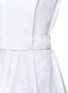 Detail View - Click To Enlarge - ALEXANDER WANG - Apron front peplum top
