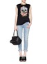 Figure View - Click To Enlarge - GIVENCHY - 'Pandora' small leather bag