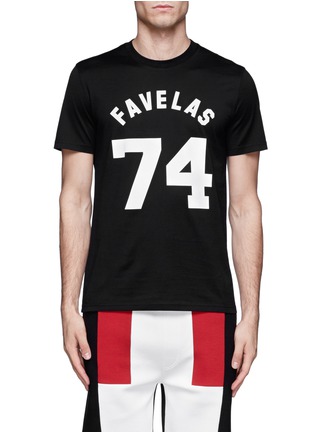 Main View - Click To Enlarge - GIVENCHY - 'Favelas 74' cotton T-shirt