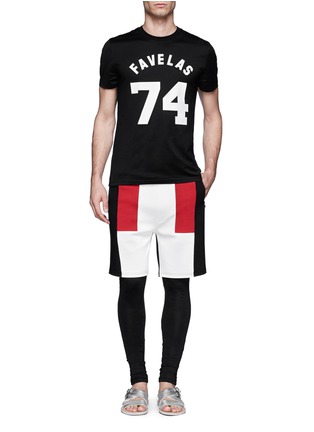 Figure View - Click To Enlarge - GIVENCHY - 'Favelas 74' cotton T-shirt