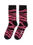 Main View - Click To Enlarge - HAPPY SOCKS - Zebra socks