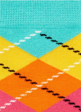 Detail View - Click To Enlarge - HAPPY SOCKS - Argyle socks