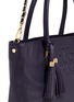 Detail View - Click To Enlarge - TORY BURCH - 'Thea' convertible leather tote
