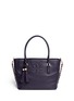 Main View - Click To Enlarge - TORY BURCH - 'Thea' convertible leather tote