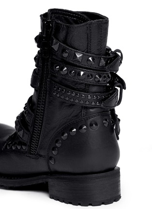 Detail View - Click To Enlarge - ASH - 'Rebel' stud strap leather boots