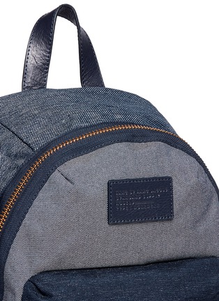 Detail View - Click To Enlarge - MARC BY MARC JACOBS - 'Domo Arigato' chambray backpack