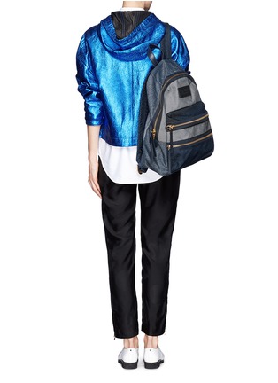 Figure View - Click To Enlarge - MARC BY MARC JACOBS - 'Domo Arigato' chambray backpack