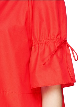 Detail View - Click To Enlarge - SEE BY CHLOÉ - Bell cuff two-piece dress