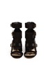 Figure View - Click To Enlarge - SAM EDELMAN - 'Perth' suede panel leather sandals