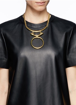 Figure View - Click To Enlarge - EDDIE BORGO - O ring necklace