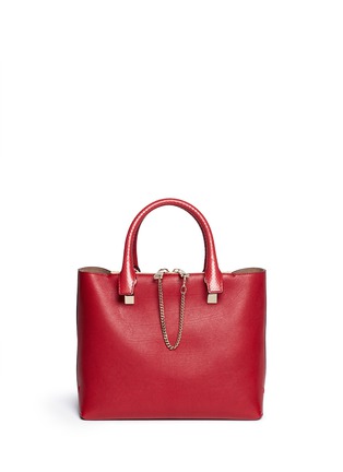 Main View - Click To Enlarge - CHLOÉ - 'Baylee' small leather tote
