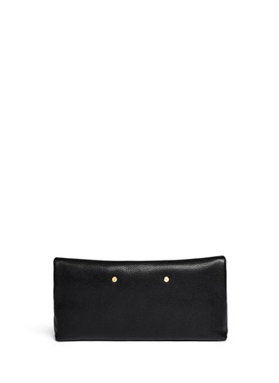 Back View - Click To Enlarge - CHLOÉ - 'Drew' leather clutch