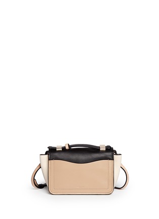 Back View - Click To Enlarge - REED KRAKOFF - 'Anarchy' micro leather crossbody bag
