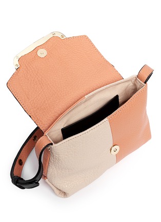 Detail View - Click To Enlarge - SEE BY CHLOÉ - 'Kim' mini colourblock crossbody