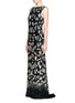 Front View - Click To Enlarge - ALICE & OLIVIA - Vivienne bead mermaid gown