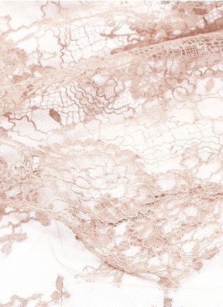 Detail View - Click To Enlarge - VALENTINO GARAVANI - Floral lace scarf
