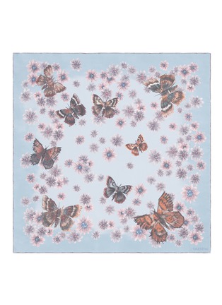 Main View - Click To Enlarge - VALENTINO GARAVANI - Butterfly print silk scarf
