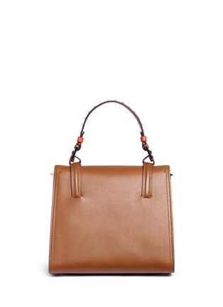 Detail View - Click To Enlarge - VALENTINO GARAVANI - 'Cabana' medium leather top handle satchel