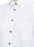 Detail View - Click To Enlarge - ALICE & OLIVIA - 'Brita' slogan embroidered slogan shirt