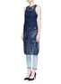 Front View - Click To Enlarge - ALICE & OLIVIA - 'Kelissa' guipure lace sleeveless top