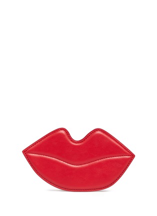 Main View - Click To Enlarge - ALICE & OLIVIA - Lips leather card case