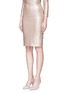 Front View - Click To Enlarge - ALICE & OLIVIA - 'Ramos' sequin embellished skirt
