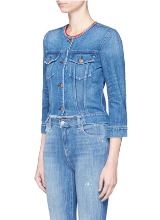 Front View - Click To Enlarge - J BRAND - 'Catesby' cropped denim jacket