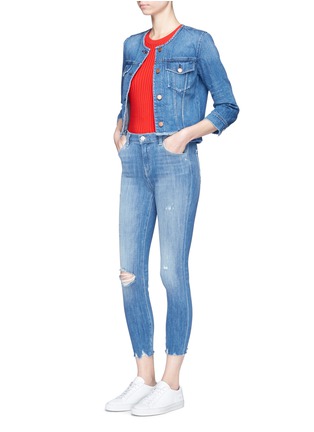 Figure View - Click To Enlarge - J BRAND - 'Catesby' cropped denim jacket