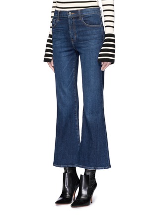 Front View - Click To Enlarge - J BRAND - 'Carolina' cropped flared jeans