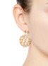 Figure View - Click To Enlarge - PHILIPPE AUDIBERT - 'Lacey' floral cutout drop earrings