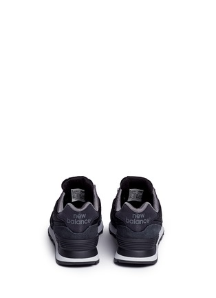 Back View - Click To Enlarge - NEW BALANCE - '574 Nouveau Lace' suede sneakers